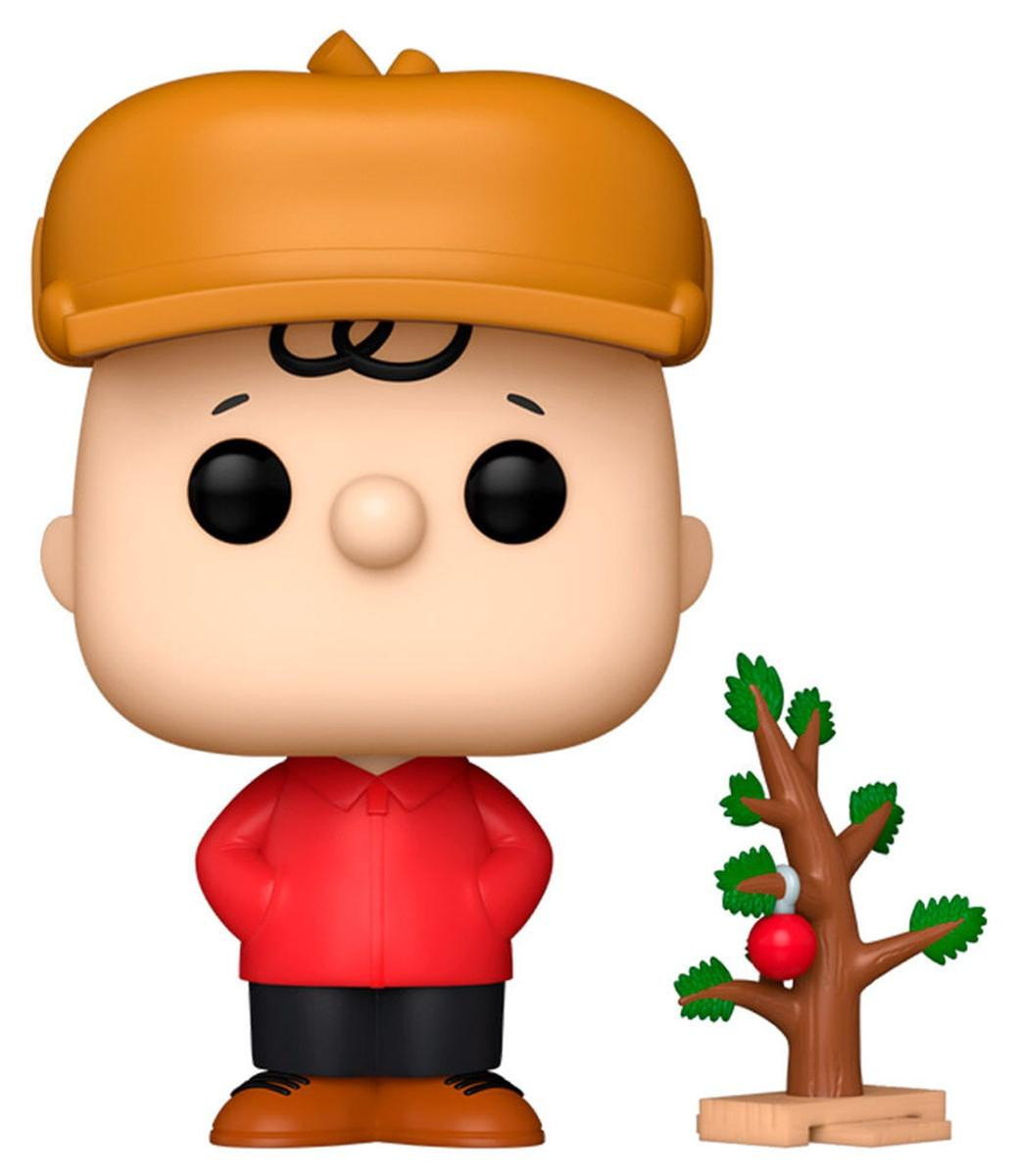 Funko POP! Movies Charlie Brown Vrolijk Kerstfeest Vinyl Figuur, 9 cm