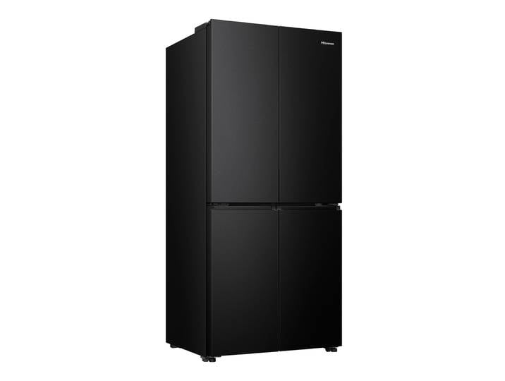 HISENSE Multi Door RQ5P470SA , Energieeffizienz: D (A-G), silber (schwarz), B:79,4cm H:178,5cm T:69,8cm, Kühlschränke, MetalCooling Innenwand