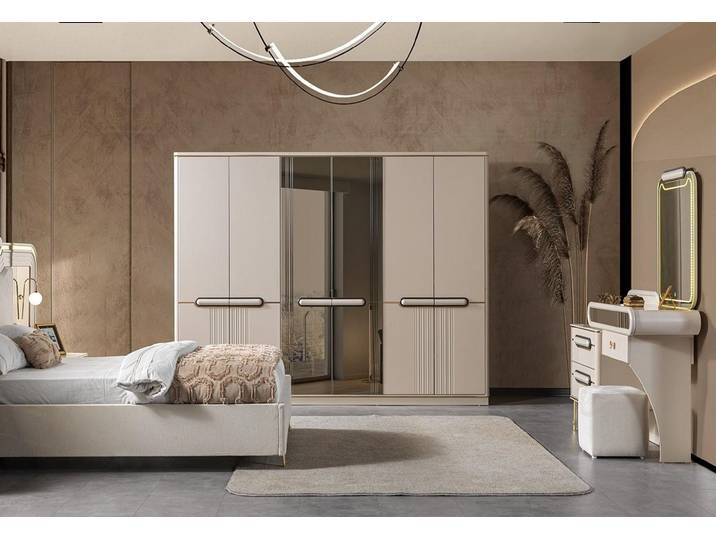 JVmoebel Kleiderschrank Kleiderschrank Kommode Schlafzimmer modern weiß praktisch neu Made in Europa