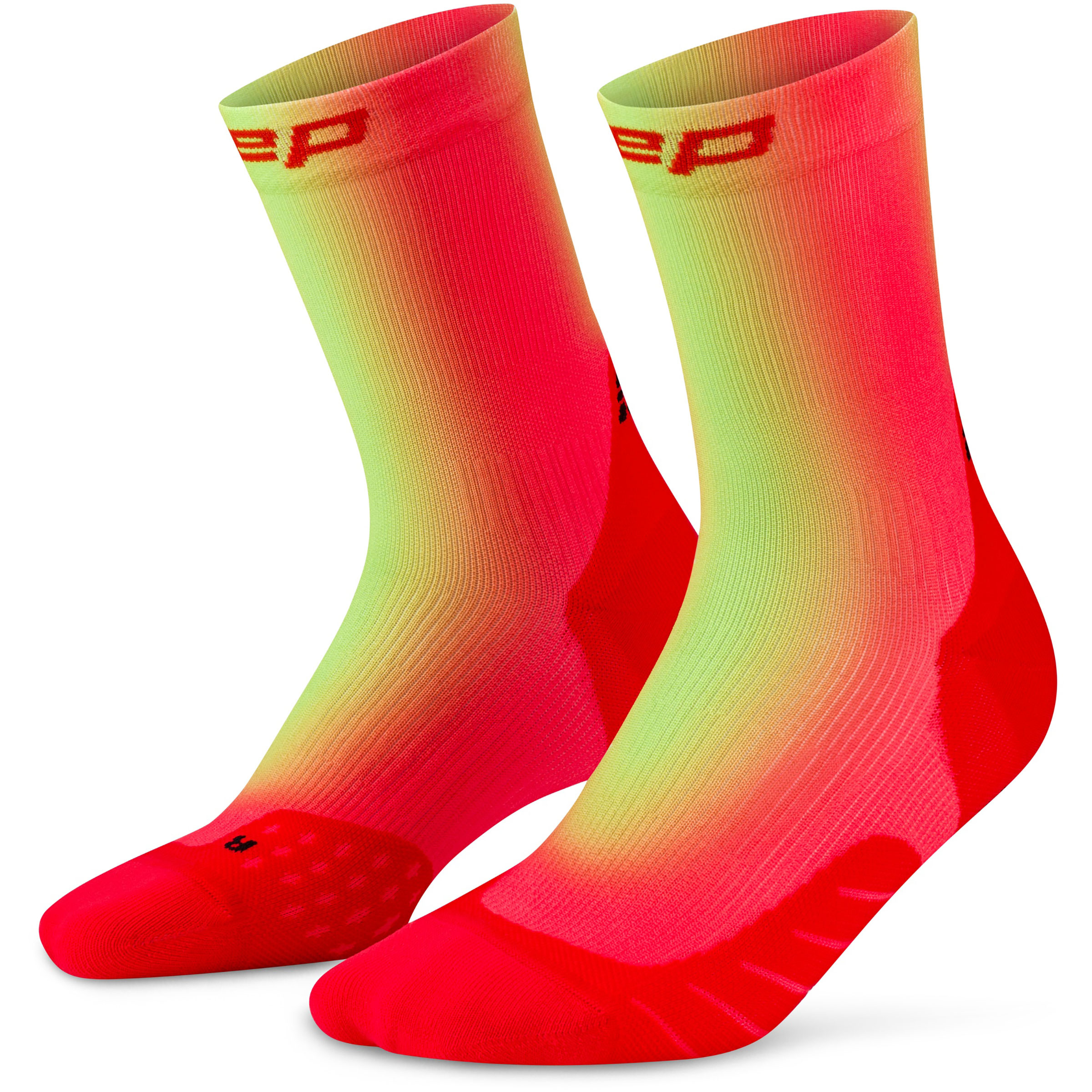 CEP Run Edt. Gradient 5.0 Damen Laufsocken rot Größe 34 Laufen | Trailrunning