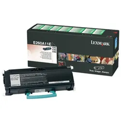 Return Toner LEXMARK E260A11E schwarz