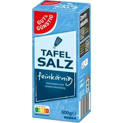 GUT&GÜNSTIG Tafelsalz 500,0 g