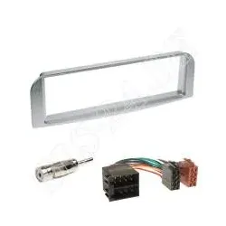 Autoradio 1-DIN Einbaurahmen Radioblende+Adapter Einbauset für Alfa Romeo 147...