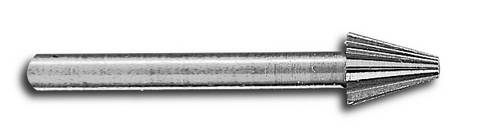Donau Elektronik 1681 Frässtift Spitzbogen Produktabmessung, Ø 6mm Schaftdurchmesser 3mm