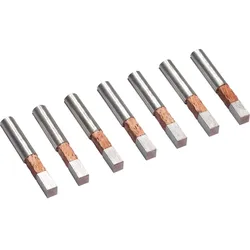 Hager KJ31Z2 Steckerstifte, universZ, für Zählersteckklemme 100 A, 7 Stück, flexibel