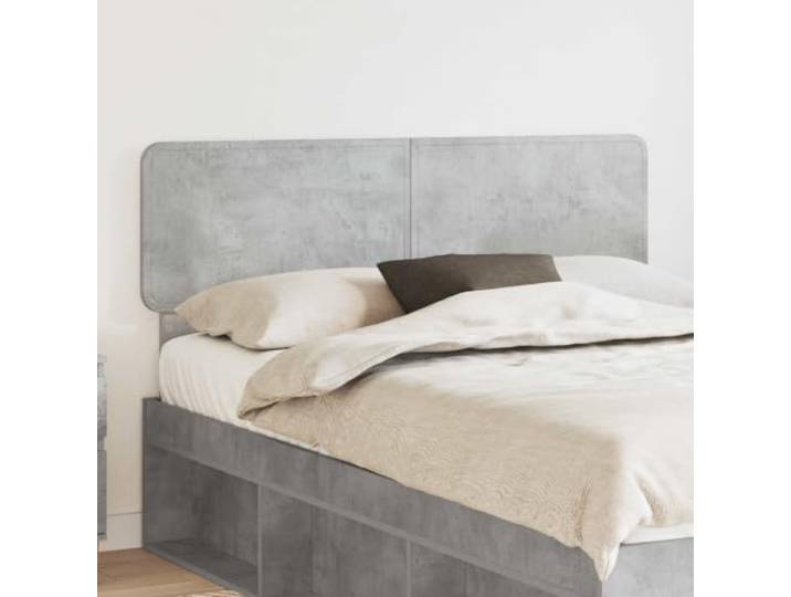 RJPLMFV Kopfteil Beton, Grau Minimalistisches Design, einfache Montage, einfache Pflege, bequeme Rückenunterstützung