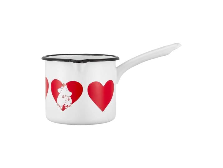 Muurla Casserole émaillée Mumin Heart 1,3 L