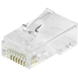 Equip Cat.6A RJ45 Durchgangsstecker, 100 Stück/Set