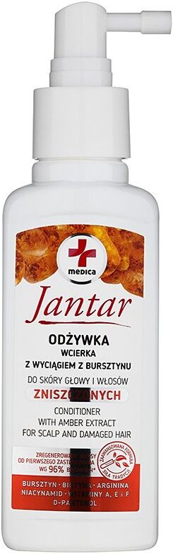 Ideepharm Medica Jantar après-shampoing régénérant en spray pour cheveux abîmés 100 ml