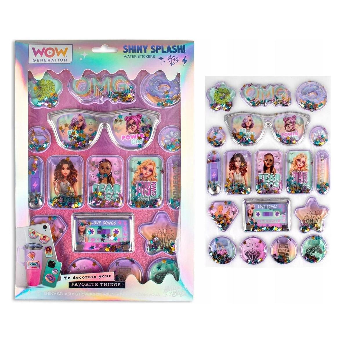 Kids Euroswan *****WOW Generation Stickery wodne d/zdob.95811 (18 Sticker) (70113113)