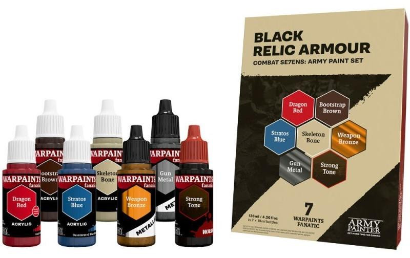The Army Painter Combat Set 7: Black Relic Armour