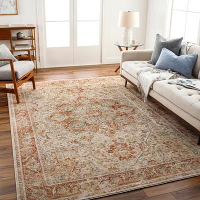 Livabliss Zeynepe Traditional Medallion Area Rug
