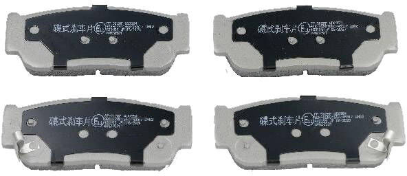 ASHIKA 51-0S-S02 Brake pad set