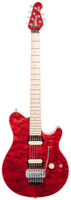 Music Man 30th Ann. Axis Quilt TRR Translucent Red