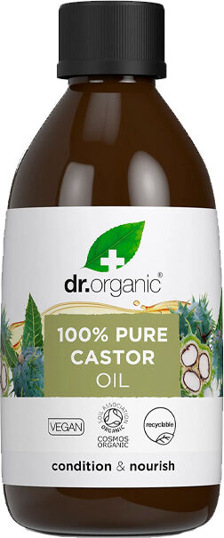 Dr. Organic 100% Pure Castor Oil 250 ml