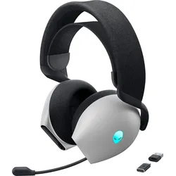 Alienware AW725H Wireless Gaming Headset, schwarz/weiß