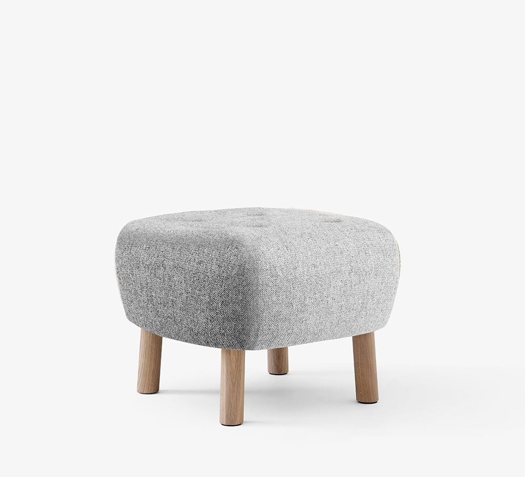 andtradition &tradition Little Petra ATD1 Pouf (Gestell Eiche, Stoff Hallingdal 130) Gestell Eiche, Stoff Hallingdal 130 134429A235A016