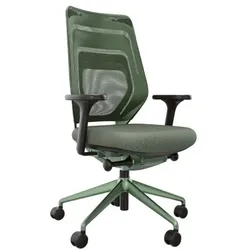 fm Büromöbel Bürostuhl »Asiento« mit Armlehnen grün