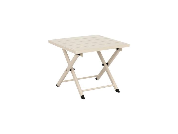 Klappbarer Outdoor Beistelltisch „Taylor“ Beige Bizzotto