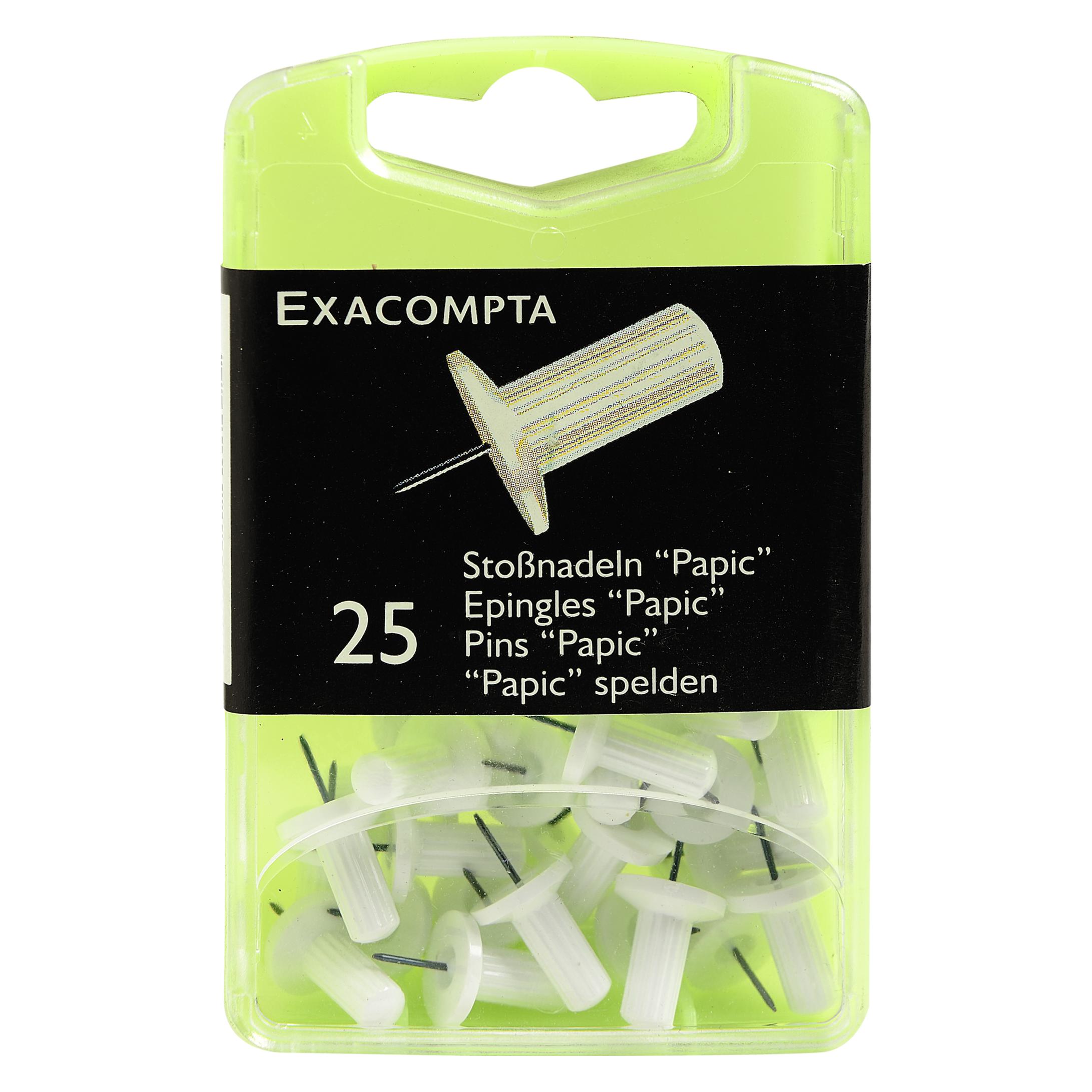 Exacompta Pinnwandnadeln Ø 10 mm, weiss (Spezial) (14900E)