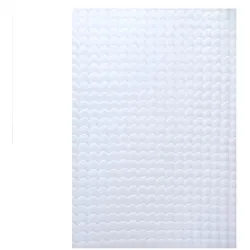 Hochflorteppich Einfarbig Kuschelig Waschbar Strapazierfähig Wohnzimmer Schlafzimmer Weiß 140x200 cm – ALBA von Kadima Design