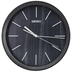 Seiko QXA853K Wanduhr Classic Modern Eiche Schwarz