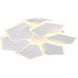 Deckenleuchte LED ZAYA (DH 50,50x8 cm) - weiß - DH 50,50x8 cm