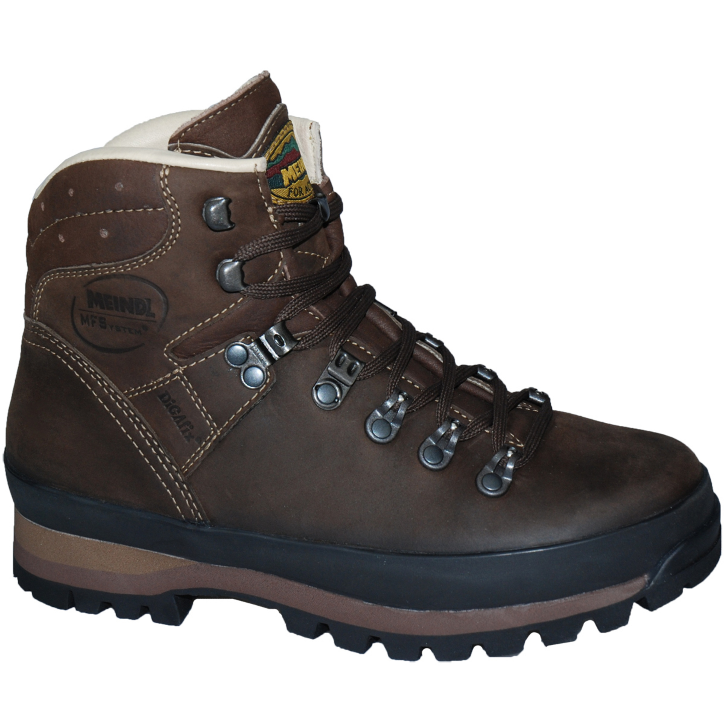 Meindl Borneo 2 MFS Damen Wanderschuhe braun Größe 39.5 Camping