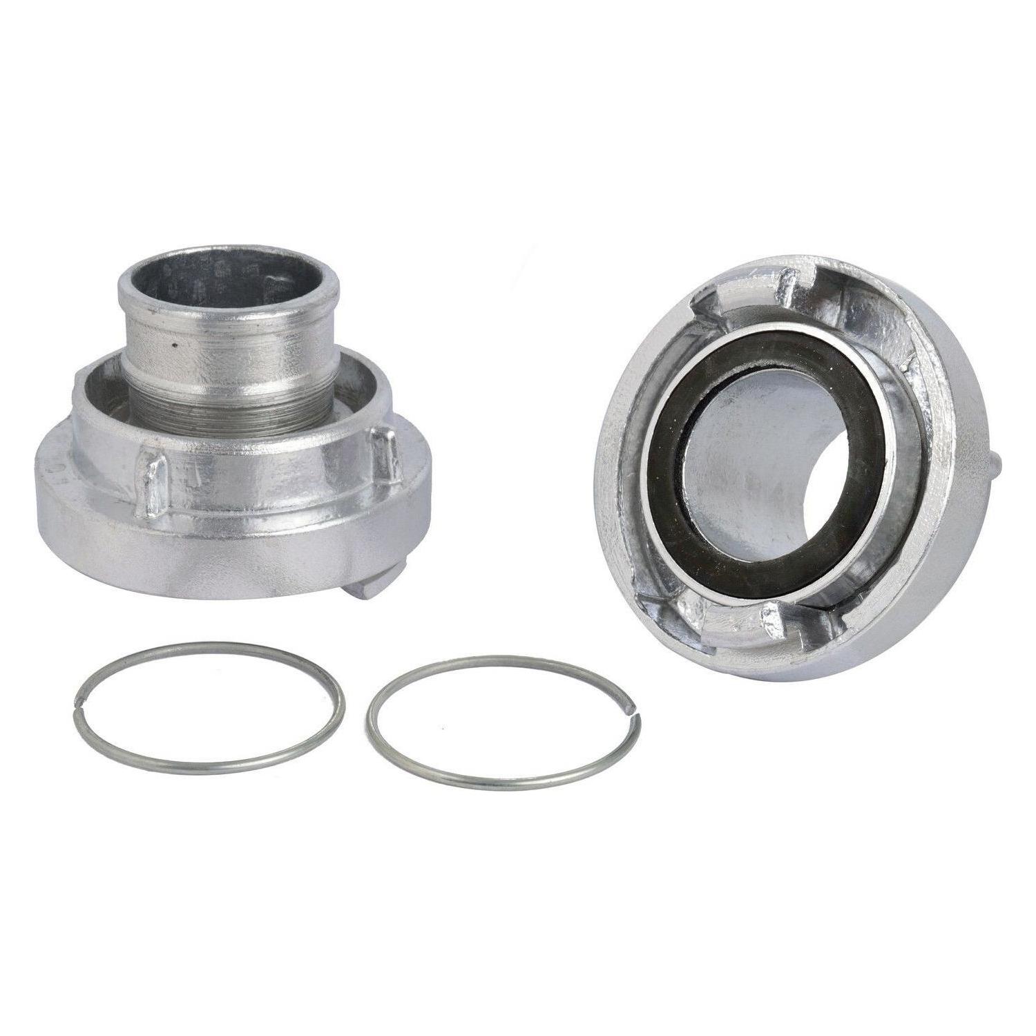 GEKO Schnellkupplung für Schlauch 2 52 mm 2 Stück (G70102)