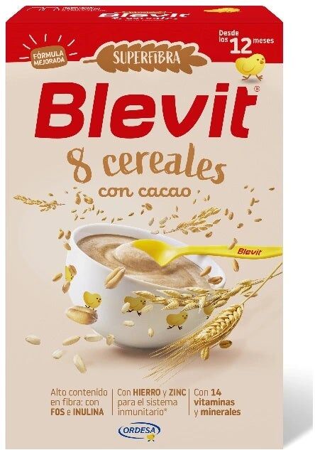BLEVIT Superfibra 8 Cereales Cacao