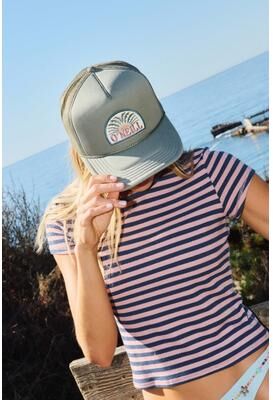 O'Neill s Arlie Patch Trucker Hat in Sea Spray, Polyester