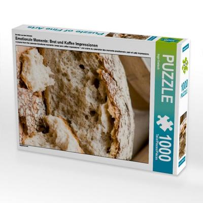 CALVENDO Puzzle Ein Motiv aus dem Kalender Emotionale Momente: Brot und Kaffee Impressionen | 1000 Teile Lege-Größe 64x48cm Foto-Puzzle für glückliche
