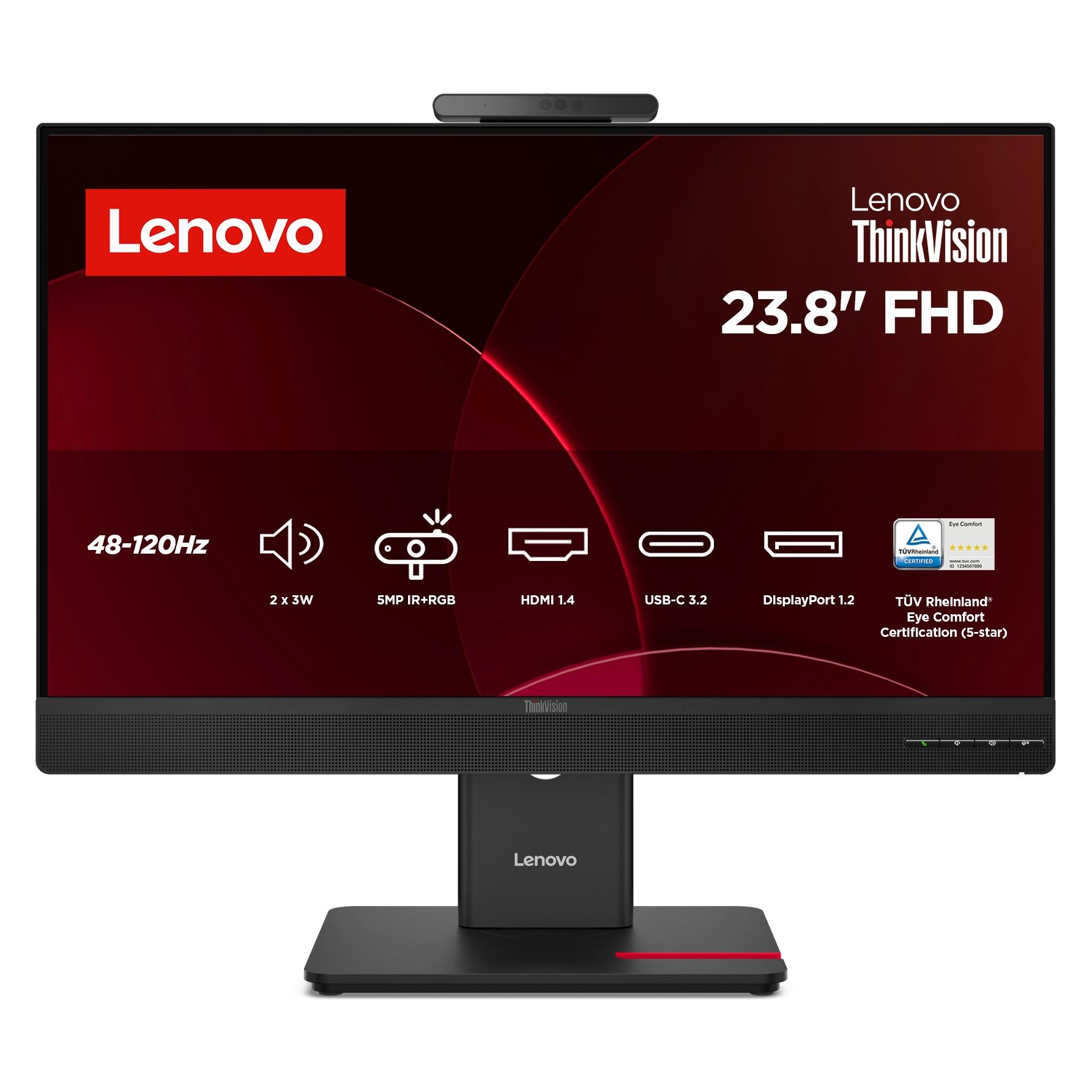 Lenovo ThinkVision T24-4v (1920 x 1080 Pixel, 23.80") (64B6MAT1EU)