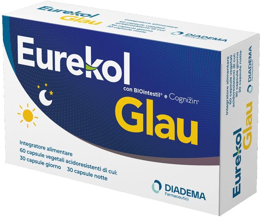DIADEMA FARMACEUTICI Srl Eurekol Glau, 60 Capsule Vegetali