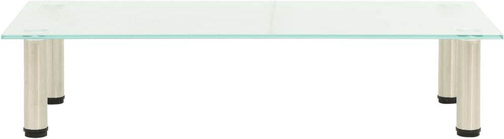 Metro Prattsville TV Stand for TVs up to 32" Frosted/Silver 32"