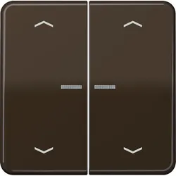 Jung Wippe Symbole/Lichtl.br CD 595 KO5MP BR