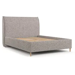 POLSTERBETT Mira 140/200 cm Beige im Neve Stoff