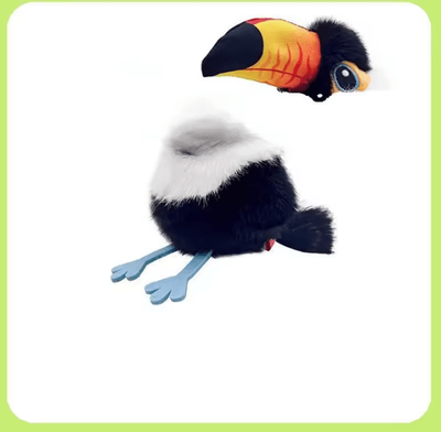 Inspire Curations SkyChirp Interactive Flying Bird Cat Toy big Billed Bird