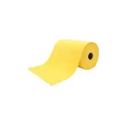 Mikrofasertuch Rollmate Premium 30 x 30 cm | 75 perforierte Mikrofasertücher auf Rolle, waschbar & farbig sortierbar Gelb