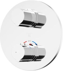 Steinberg Serie 260 Fertigmontageset 10041333 für Unterputzthermostat, chrom
