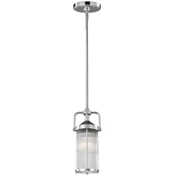 Hängeleuchte Pendelleuchte Esszimmerlampe LED Stahl Chrom G9 Wohnzimmerlampe