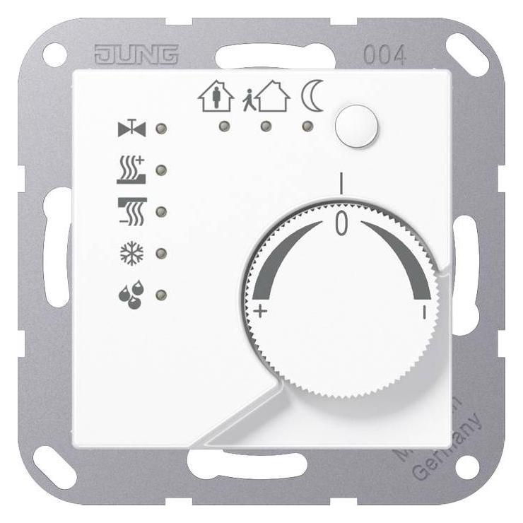 JUNG Raumtemperaturregler UP AS/A KNX aws glz A2178WW (A2178WW)