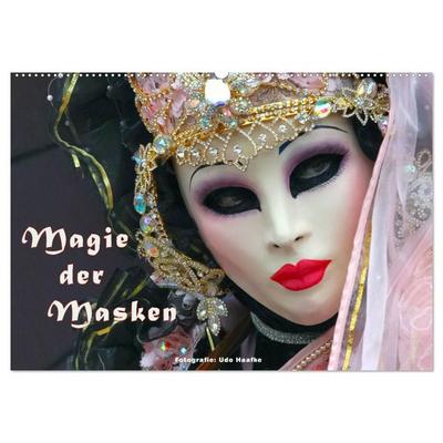 Magie der Masken (Wandkalender 2027 DIN A2 quer), CALVENDO Monatskalender