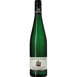 Brogsitter Niersteiner Auflangen Riesling Spätlese Prädikatswein Trocken