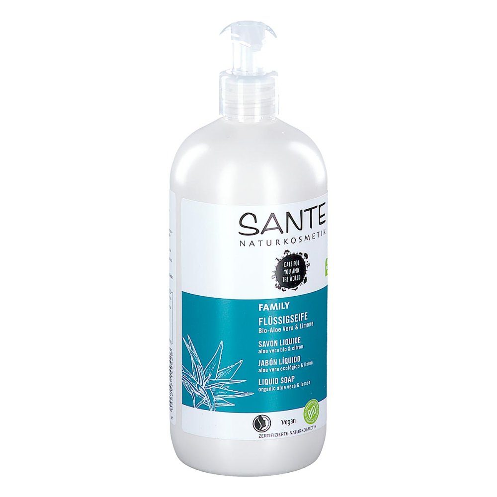 LOGOCOS Naturkosmetik GmbH & Co. KG Sante Flüssigseife Bio-Aloe Vera & Limone 19419463