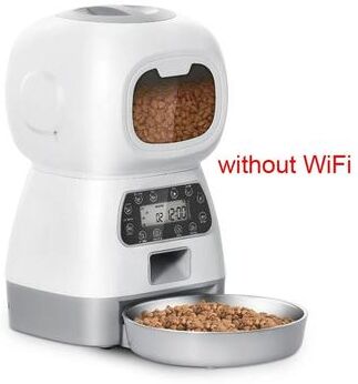 Uplift Essentials 3.5L Smart WiFi Automatic Pet Feeder Precision Slow Feeding With Voice Recorder key Control No App