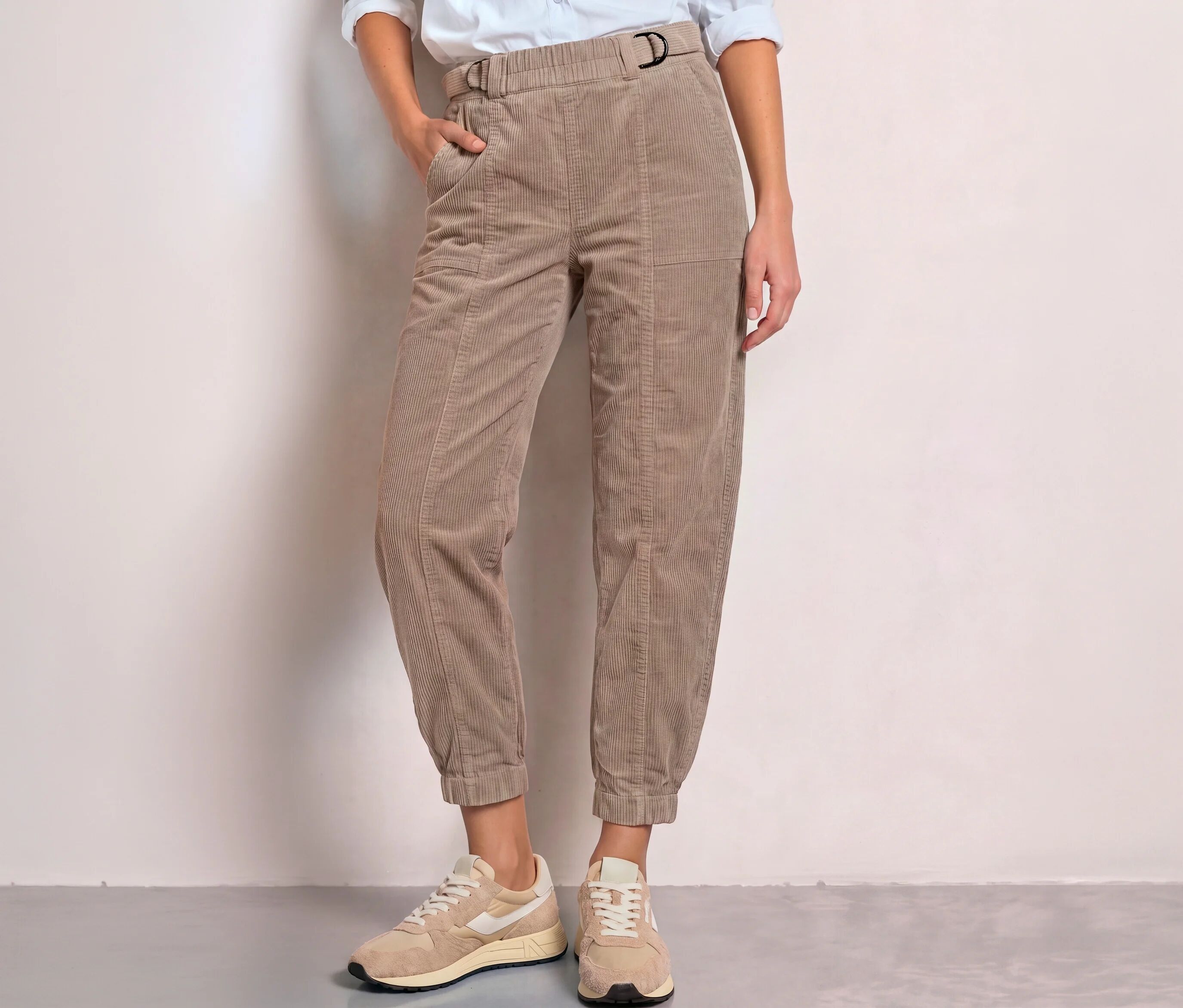 Street One Cordhose - Damen - Gr. 40 - braun