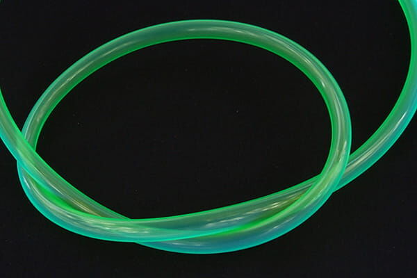 Aquatuning Schlauch PUR 10/8mm (5/16"ID) UV-aktiv Green Meterware