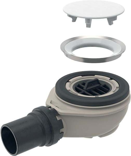 Geberit Setaplano bonde de receveur de douche 154016001 pour zone de douche, 50 mm