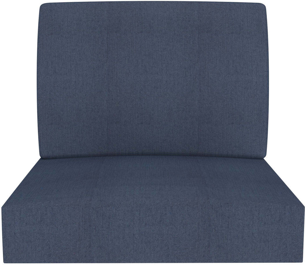 Blue Elephant Sunbrella Outdoor Cushion for Arm Chair, Arnot Seat/Back Replacement Cushion for Outdoor Furniture Cabana Regatta 3